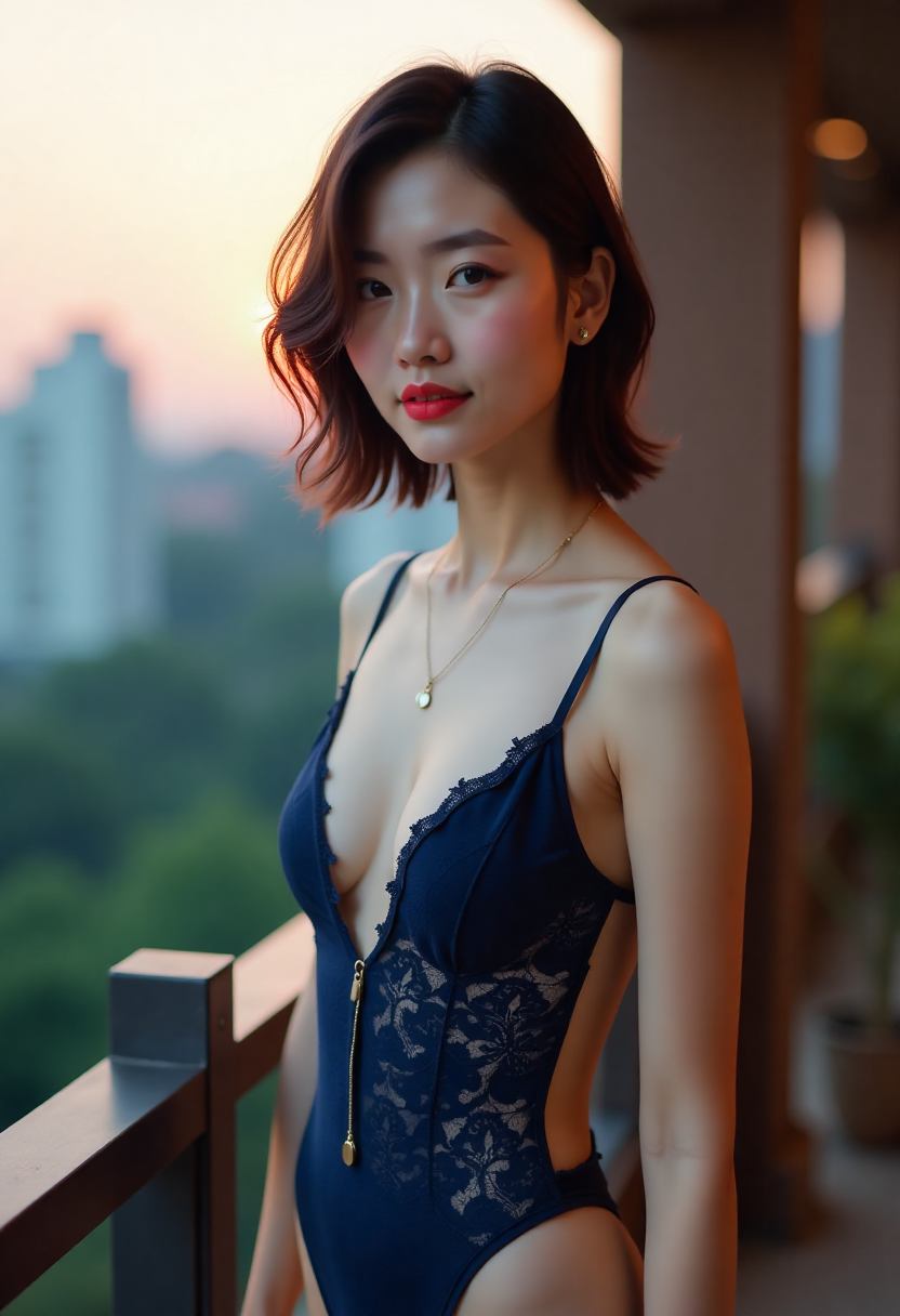 追逐场景中的人物运动与街巷透视